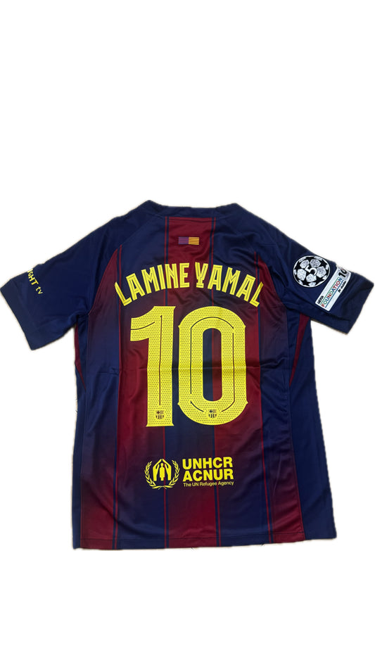 LAMINE YAMAL FC Barcelona Home Kit 2025/26