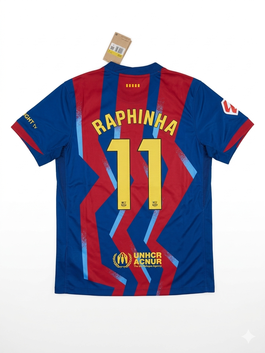 RAPHINHA Barcelona Fourth Kit 2025/26