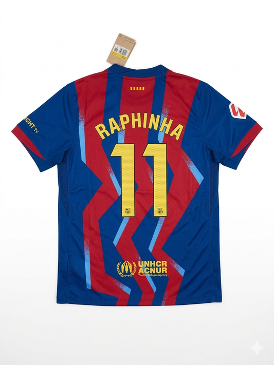 RAPHINHA Barcelona Fourth Kit 2025/26