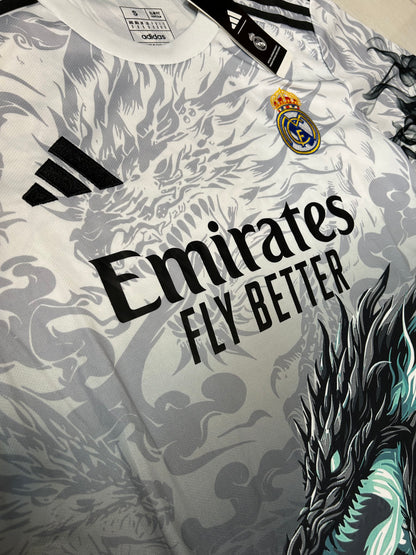 Real Madrid X Blue Fire Dragon Jersey 2024/25