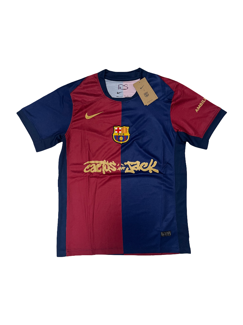 Fc BarcelonaA x Travis Scott Limited Edition Home Kit 2025