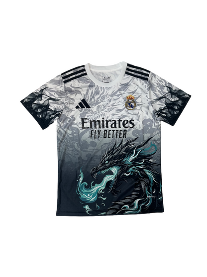 Real Madrid X Blue Fire Dragon Jersey 2024/25